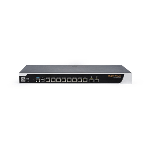 RG-NBR6210-E router ruijie reyee rg-nbr6210-e gigabit 8p sfp 2p cloud 2.5gbps