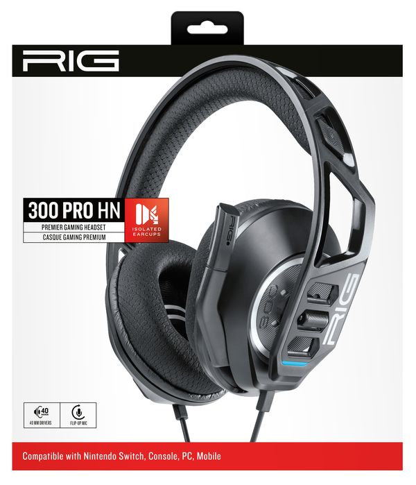 RIG300PROHN auriculares gaming nacon rig 300hn switch