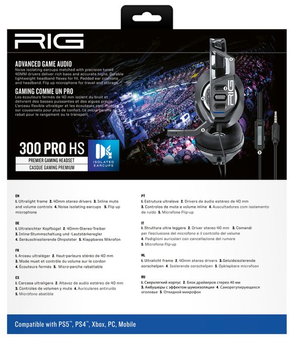 RIG300PROHS auric. gaming rig 300pro hs