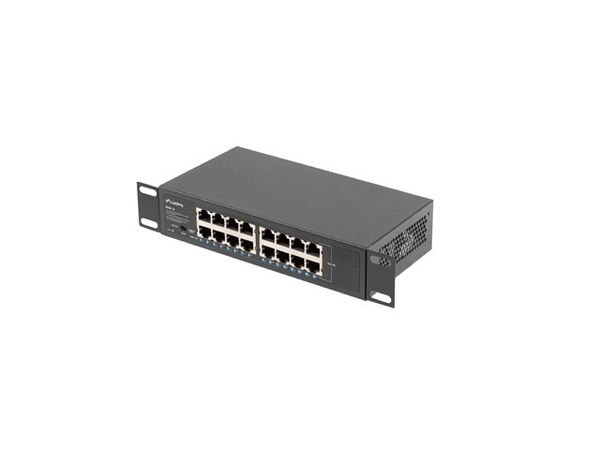 RSGE-16 switch lanberg 16 puertos gigabit ethernet rack 10p 19p