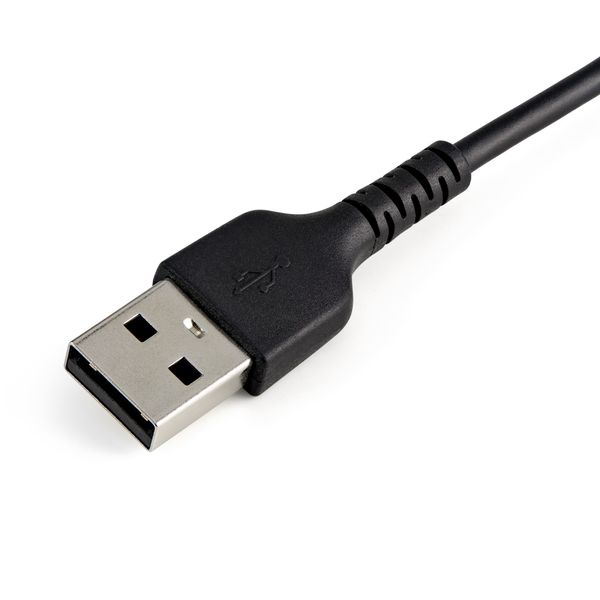 RUSBLTMM15CMB 15cm usb to lightning cable apple mfi certified bla ck