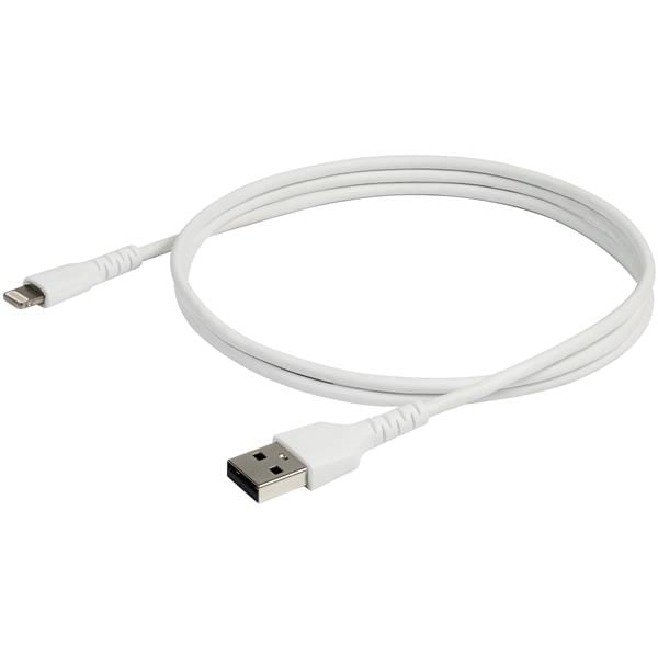 RUSBLTMM1M cable de 1m usb a lightning certificado mfi apple blan co