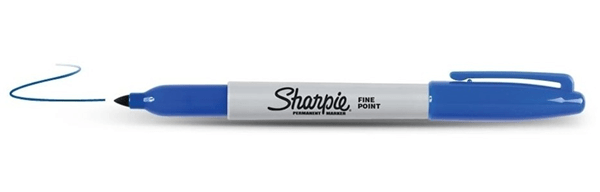 S0810950 marcador permanente sharpie azul papermate s0810950