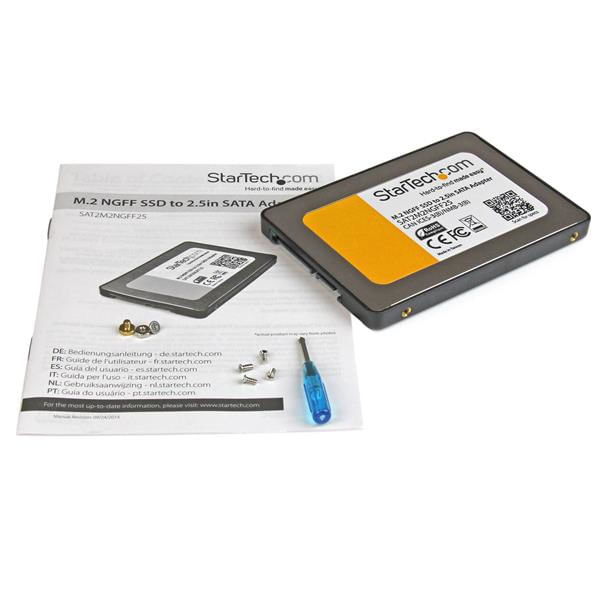 SAT2M2NGFF25 m.2 ngff to 2.5in sata iii ssd
