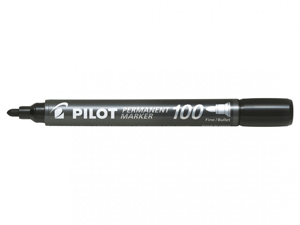 SCA-100-B marcador permanente punta conica sca-100 negro pilot sca-100-b