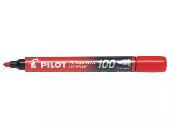 SCA-100-R marcador permanente punta conica sca-100 rojo pilot sca-100-r