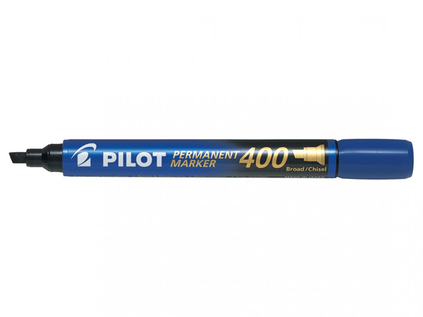 SCA-400-L marcador permanente punta biselada sca-400 azul pilot sca-400-l