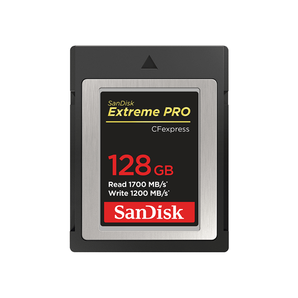 SDCFE-128G-GN4NN sdcfexpress 128gb extreme pro 1700mb s r 1200mb s w 4 x6