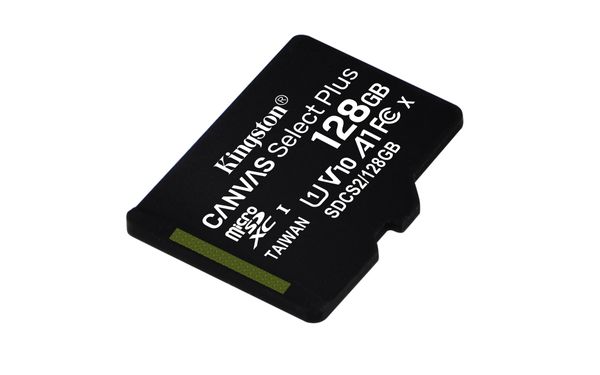 SDCS2_128GB memoria 128 gb micro sdhc kingston uhs i canvas select plus clase 10 adaptador sd