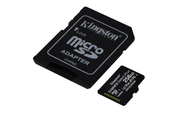 SDCS2_256GB memoria 256gb micro sdxc kingston canvas select 100r clase 10