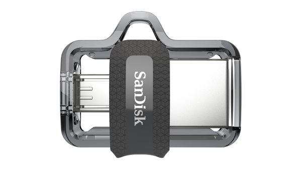 SDDD3-064G-G46 memoria micro usb usb 3.0 sandisk ultra dual drive m3.0 64gb grey silver sddd3 064g g46