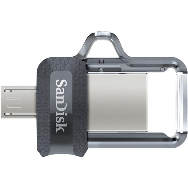 SDDD3-256G-G46 memoria micro usb usb 3.0 sandisk ultra dual drive m3.0 256gb grey silver sddd3 256g g46