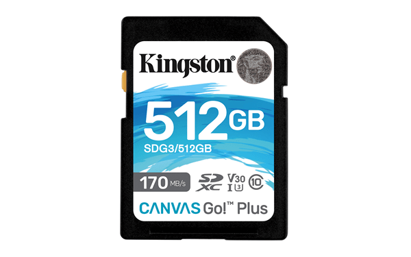 SDG3/512GB 512gb sdxc canvas go plus 170r c10 uhs-i u3 v 30