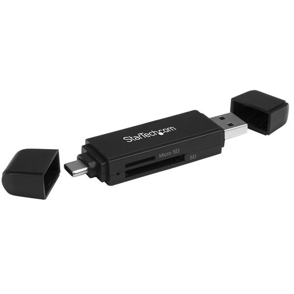 SDMSDRWU3AC sd microsd card reader for usb c and usb a enabled devices in