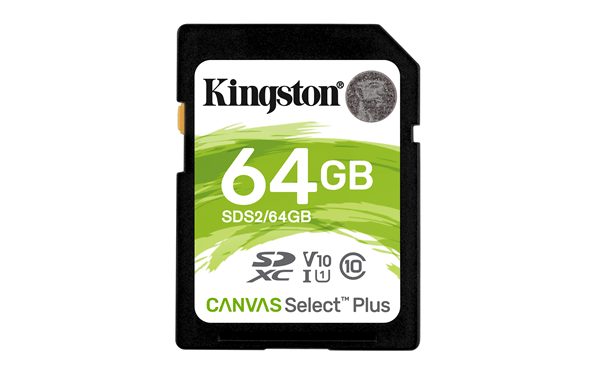 SDS2/64GB 64gb sdxc canvas select plus 100r c10 uhs-i u1 v 10