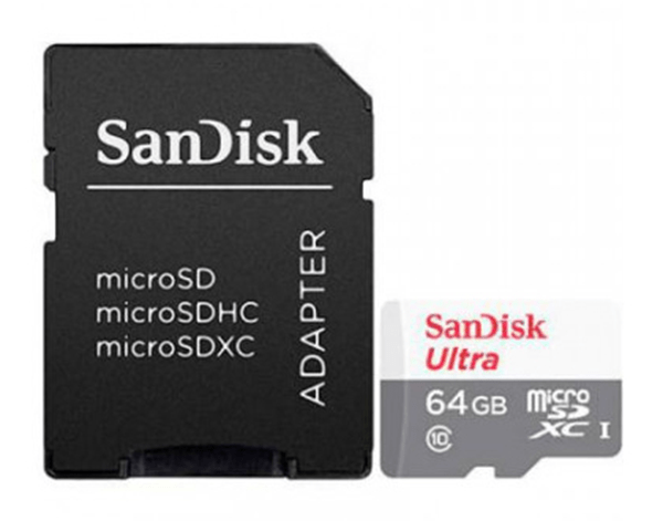 SDSQUNR-064G-GN3MA memoria 64gb micro sdxc sd adapter sandisk clase 10