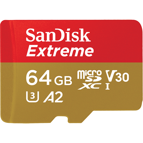 SDSQXAH-064G-GN6AA ext microsdxc 64gb action cam-sd 170mb-s
