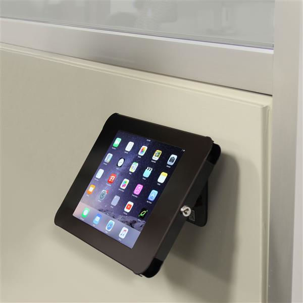 SECTBLTPOS base de tablet con seguro de escritorio de pared en ace ro