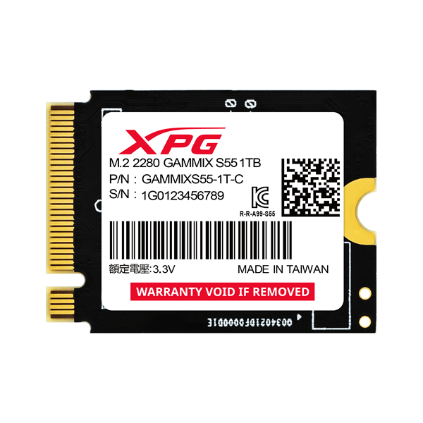 SGAMMIXS55-1T-C disco duro ssd 1000gb m.2 adata sgammixs55-1t-c 5000mb-s pci express 4.0 nvme