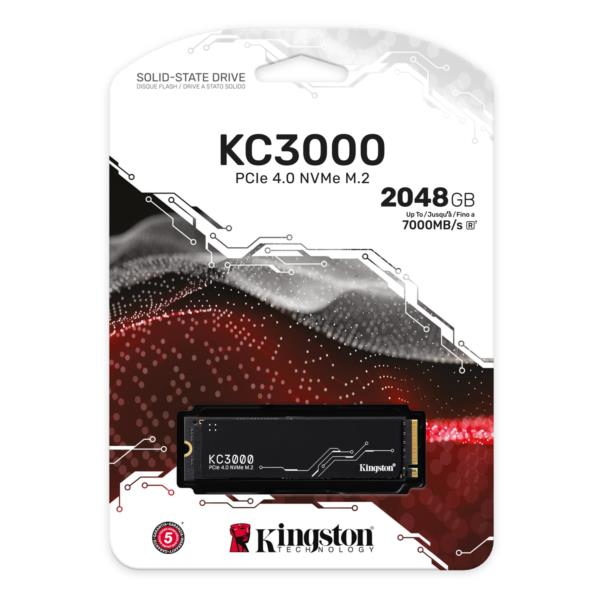 SKC3000D_2048G disco duro ssd 2048gb m.2 kingston kc3000 7000mb s pci express 4.0 nvme
