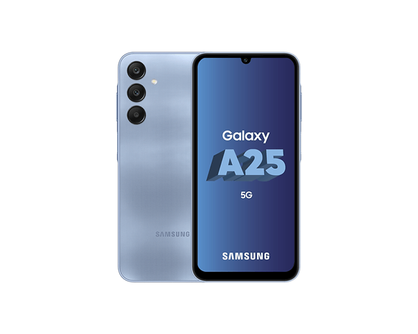 SM-A256BZBHEUB telefono movil libre samsung galaxy a25 6.5p fhd--5g-oc-8gb-256gb-android 14-blue