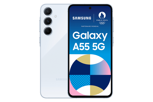 SM-A556BLBCEUB telefono movil libre samsung galaxy a55 6.6p fhd--5g-octa core-8gb-256gb-and14-blue