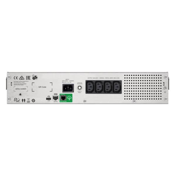 SMC1000I-2UC apc smart ups c 1000va lcd rm 2u 230v with smartconnect in