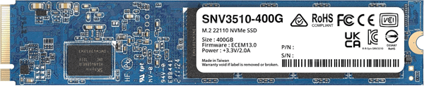 SNV3510-400G disco duro ssd 400gb m.2 synology snv3510 3000mb s pci express 3.0 nvme