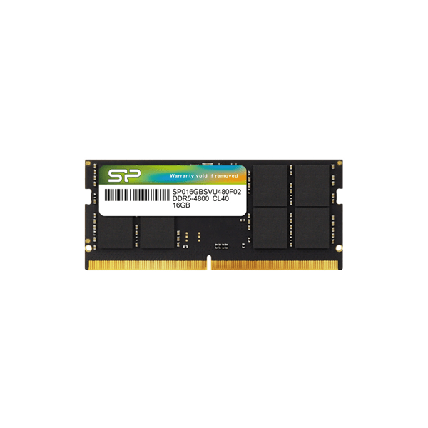 SP016GBSVU480F02 memoria ram portatil ddr5 16gb 4800mhz 1x16 cl40 silicon power sp016gbsvu480f02