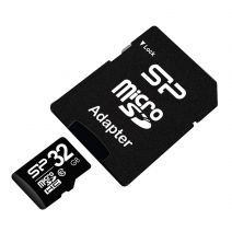 SP032GBSTH010V10SP sp microsd card sdhc 32gb w adaptor c10