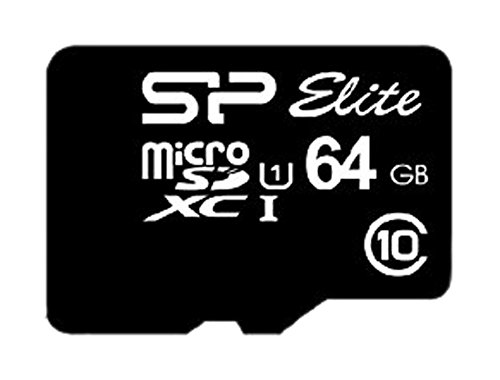SP064GBSTXBU1V10SP sp microsd card sdhc 64gb w adaptor elite clase10