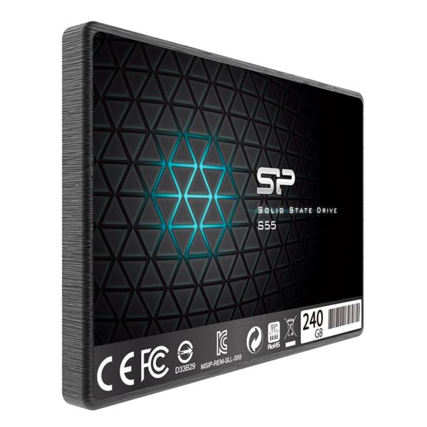 SP240GBSS3S55S25 disco duro ssd 240gb 2.5p silicon power slim s55 6gbit s serial ata iii