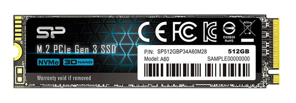 SP512GBP34A60M28 disco duro ssd 512gb m.2 silicon power p34a60 2200mb s pci express nvme