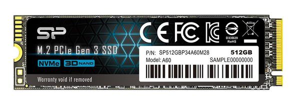 SP512GBP34A60M28 disco duro ssd 512gb m.2 silicon power p34a60 2200mb s pci express nvme
