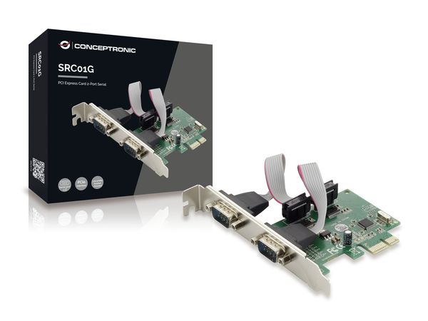 SRC01G tarjeta pciexpres conceptronic 2 puertos serie