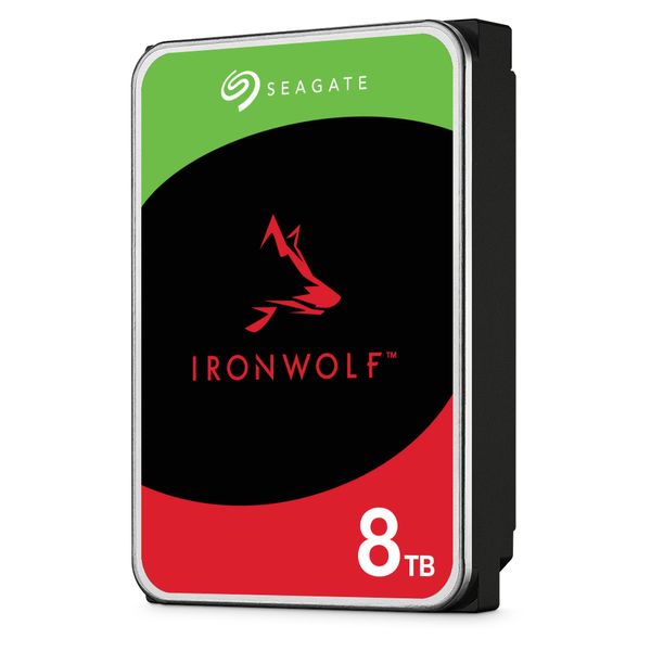 ST8000VN002 ironwolf 8tb nas 3.5in 5400rpm 6gb s sata 256 mb