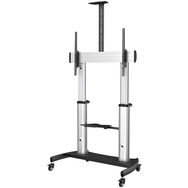 STNDMTV100 mobile tv stand cart-60-100in display