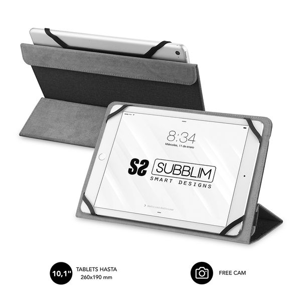 SUB-CUT-2FC001 funda tablet 10.1 freecam case subblim black