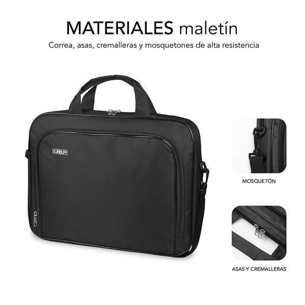 SUB-LB-1OLB001 maletin portatil 11 12.5 subblim negro