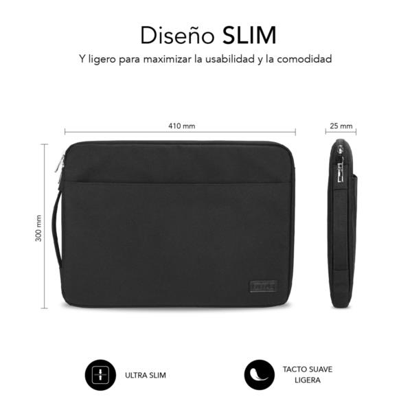 SUB-LS-0PS0101 maletin portatil subblime 15.6p sleeve black