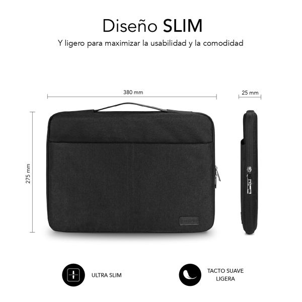SUB-LS-0TS0001 maletin portatil subblim elegant 13.3 14p sleeve black