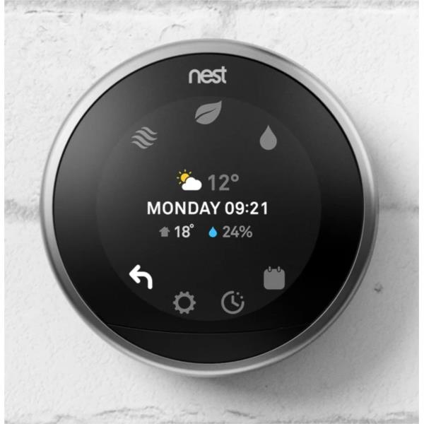 T3028IT google nest learning thermostat steel