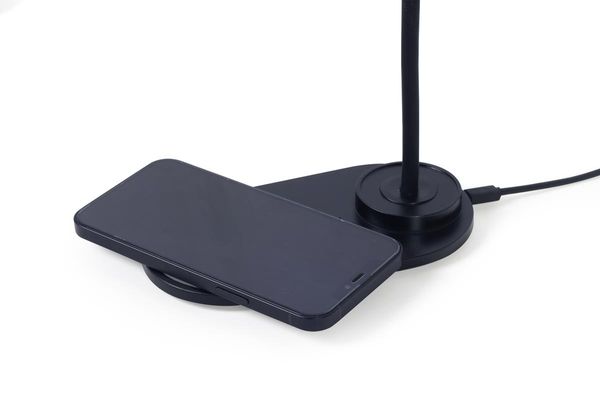 TA-WPC10-LED-01 laa mpara de escritorio con cargador inalaa mbrico negro