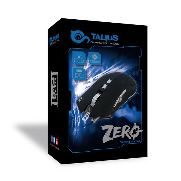 TAL-ZERO raton talius gaming zero 4000dpi 10 botones tal zero