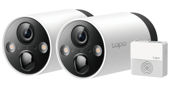 TAPOC420S2 smart wire-free security camera 2 camera system