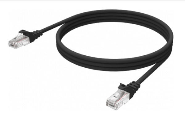 TC 1MCAT6/BL vision 1m black cat6 utp cable