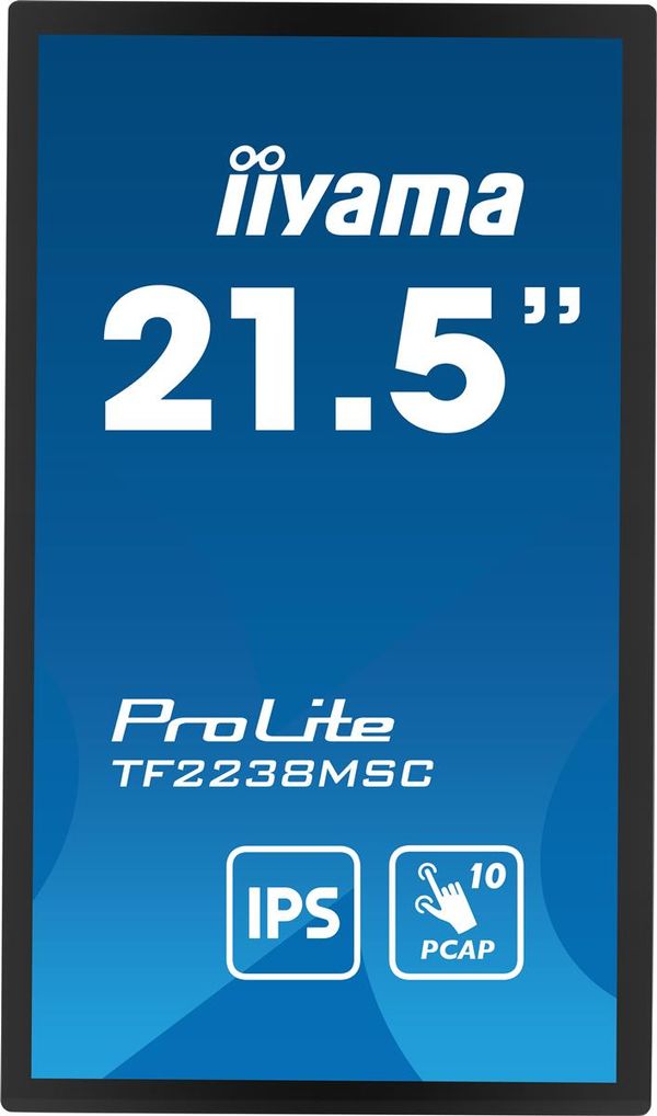 TF2238MSC-B1 monitor tactil iiyama prolite 22p ips full hd hdmi altavoces