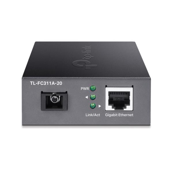 TL-FC311A-20 1g rj45 to singe mode converter sc wdm bi directional fiber 10 00