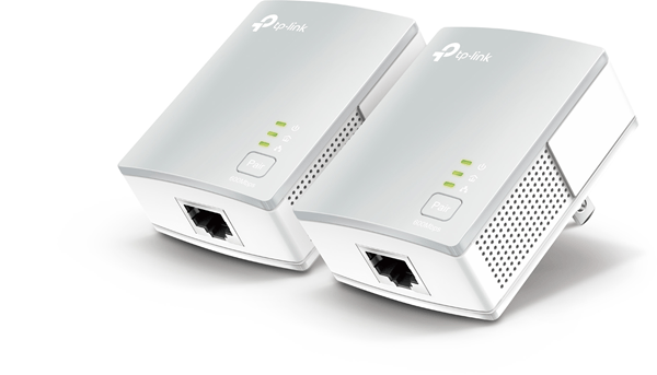 TL-PA4010 KIT homeplug tp-link powerline 500mb pa4010kit 1p ethernet kit de 2 unidades soporta multiples iptv streams