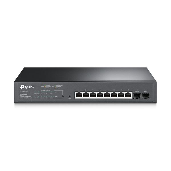 TL-SG2210MP 10 port gigabit smart switch with 8 port poe in